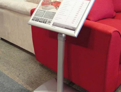 Free Standing Menu Displays