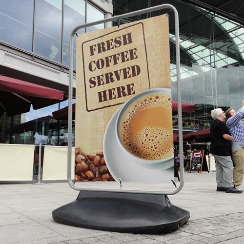 pavement and forecourt signage